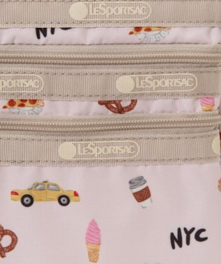 LeSportsac 3ZIP COSMETIC/NYCアイコンズピンク NYCアイコンズピンク