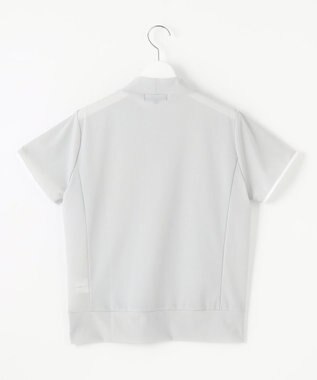 23区GOLF 【WOMEN】AIR TOOLライト モックネックシャツ ライトグレー系