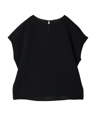 AMERICAN HOLIC 多機能フレンチスリーブブラウス Black