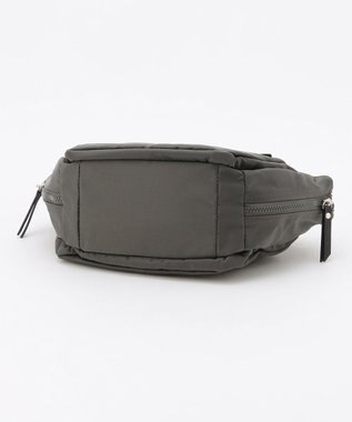 LA BAGAGERIE 【MONICA】サイドジップミニショルダーバッグ ダークグレー