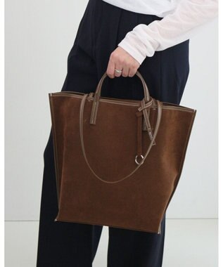 MORROW by thank 【A4サイズ収納可/軽量】VIVIAN MIDDLE ASスエード　ブラウン