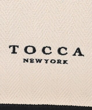 TOCCA 【A4サイズ対応】TRIM RIBBON CANVASTOTE トートバッグ ブラック系