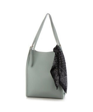 UNBILLION cachecache チェンジスカーフA4縦型トートバッグ サックスブルー