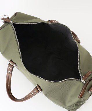 UNBILLION 【テレビ ドラマ着用アイテム】Otias 1681デニール×白化合皮ボストンL カーキ