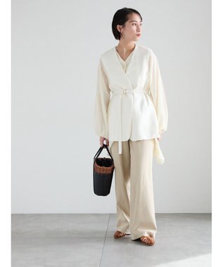 Te chichi ベイカーパンツ ベージュ