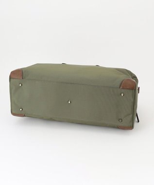 UNBILLION 【テレビ ドラマ着用アイテム】Otias 1681デニール×白化合皮ボストンL カーキ