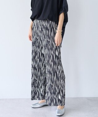 AMERICAN HOLIC セルフカットプリーツイージーパンツ A