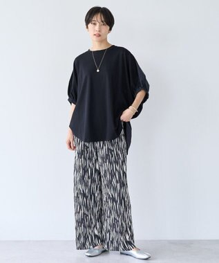 AMERICAN HOLIC セルフカットプリーツイージーパンツ A