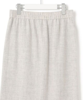 23区 【SLOW/一部店舗限定】パネルチェック スカート ライトグレー系1