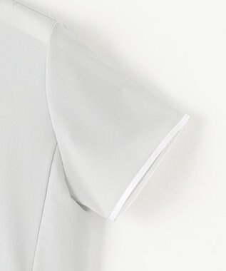 23区GOLF 【WOMEN】AIR TOOLライト モックネックシャツ ライトグレー系