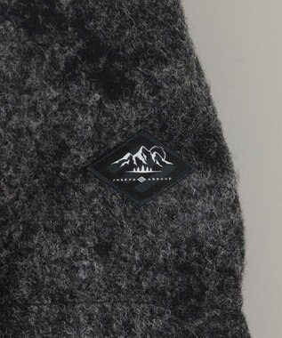 JOSEPH ABBOUD MOUNTAIN 【イタリア素材/ECOファー/9ポケット/ダウン/男女兼用】スライバーカモフラージュ　ダウンコート グレー系7