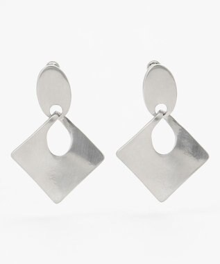 自由区 【カタログ掲載】オリエンタルハング イヤリング マットシルバー