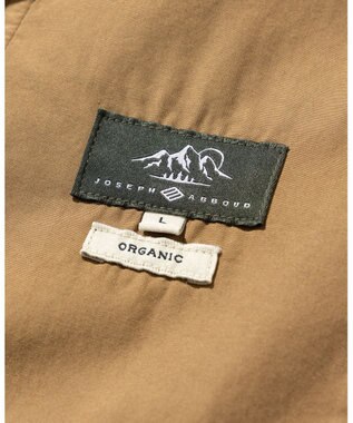 JOSEPH ABBOUD MOUNTAIN 【テーム ヤルヴィモチーフ・サスティナブル・オーガニック】オーガニックブロードシャツ キャメル系