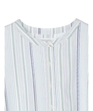 Green Parks デザインオーバーシャツ Stripe