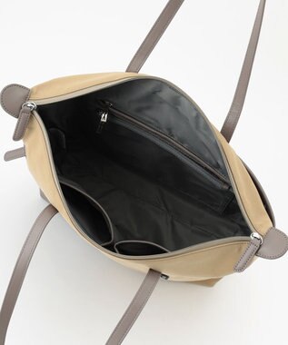 Y'SACCS コットンライクナイロントート Mサイズ ベージュ