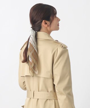 MOONBAT 【WEB限定】PAUL & JOE ACCESSOIRES シルクシフォンスカーフ 58×58cm