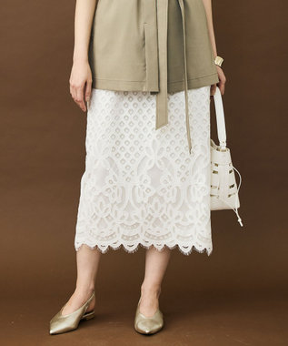 自由区 S パネルレース スカート