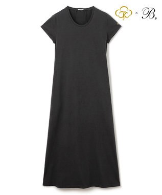 BEIGE， Organic Cotton / Flare One Piece ワンピース Charcoal