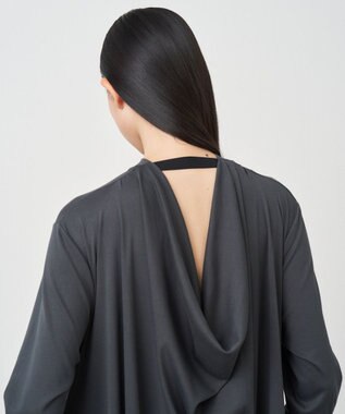 ATON SUVIN FRISE | フレアドレス CHARCOAL GRAY