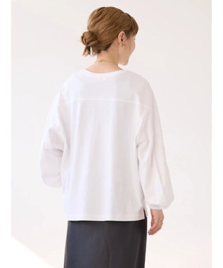 AMERICAN HOLIC 袖ボリュームカットプルオーバー Off White