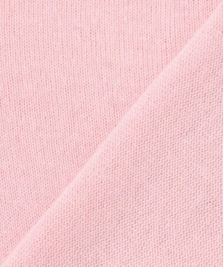 ANY 【手洗い可】イタリーヤーンウールカシミヤミックスＶネックプルオーバー ペールピンク