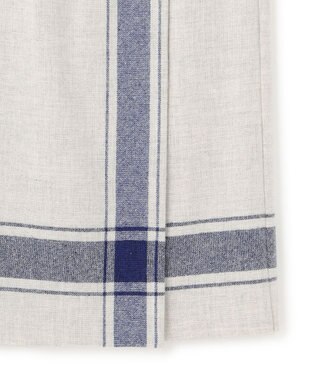 23区 【SLOW/一部店舗限定】パネルチェック スカート ライトグレー系1