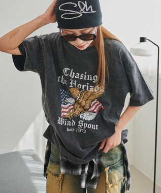 ヴィンテージウォッシュグラフィックBIGT