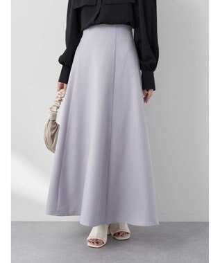 earth music&ecology すきな丈フレアスカート Sax