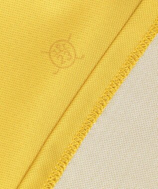 23区GOLF 【WOMEN】ワッペンプリント鹿の子シャツ キャメル系