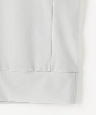 23区GOLF 【WOMEN】AIR TOOLライト モックネックシャツ ライトグレー系