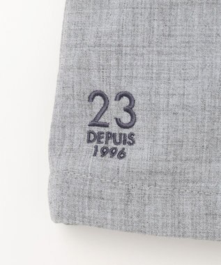 23区GOLF 【WOMEN】ベルト付き プリーツスカート ライトグレー系