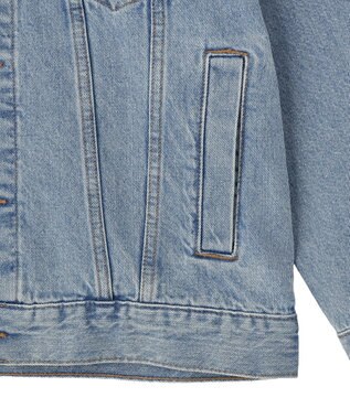 AMERICAN HOLIC ロング丈デニムジャケット Light Indigo