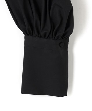 BEIGE， 【WEB限定】DIAMANT / ボウタイブラウス Black