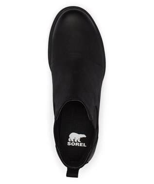 SOREL エミリー３チェルシー　ウォータープルーフ Black, Black