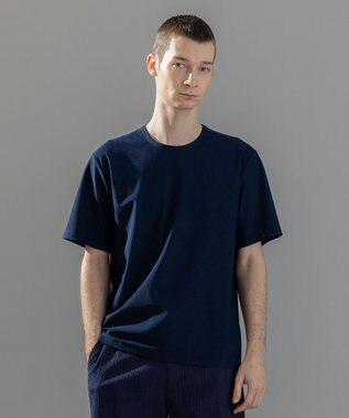 JOSEPH HOMME <新色追加>新素材【抜群の通気性/360度ストレッチ】エアトールストレッチ クルーネックTシャツ ネイビー系