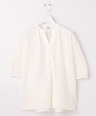 J.PRESS LADIES ナチュラルジャージー カットソー ホワイト系