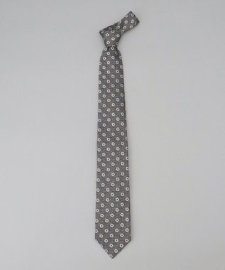 GOTAIRIKU 【Fermo Fossati】小紋 ネクタイ グレー系4