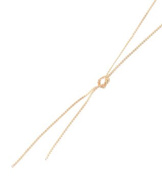 AMERICAN HOLIC ノットチェーンネックレス Gold