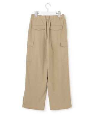 23区 【Oggi4月号掲載/洗える】シルキーストレッチ パラシュートパンツ ブラウン系