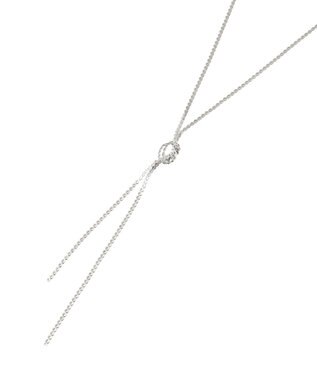 AMERICAN HOLIC ノットチェーンネックレス Silver