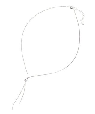 AMERICAN HOLIC ノットチェーンネックレス Silver