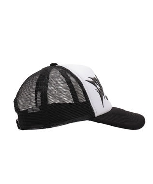 WEGO 【ユニセックス着用ITEM】3Dプリントメッシュキャップ ブラック