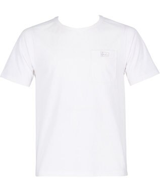 CW-X 【MEN】【CHUMS (チャムス)コラボ】 CW-X アウタートップス 半袖 3分袖 バックメッシュTシャツ Uネック 背中部分メッシュ素材切り替え メンズ LNO550 /ワコール