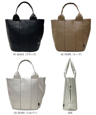 ROOTOTE 1323【自立+ボンディング】SN.ミディアム.ジェントリー-B 01：ブラック