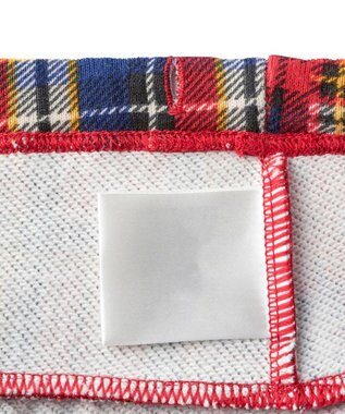 MIKI HOUSE HOT BISCUITS 【80-120cm】 チェック柄 キュロットスカート 赤