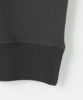 ANY 【洗濯機可】裏起毛スウェットロゴプルオーバー チャコール