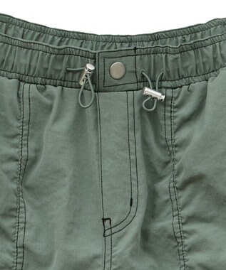 Green Parks ・ＳＵＧＡＲ　ＳＰＯＯＮ　配色ｓｔギャザーパンツ Green