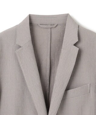 JOSEPH HOMME ＜新色追加＞新型・新素材【通気性/ストレッチ】トリコサッカーストレッチ　 ジャケット ライトグレー系