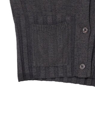 JOSEPH 【WEB&OUTLET限定・洗える】テクスチャードレーヨン　カーディガン Slate