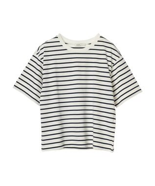 earth music&ecology ＢＯＸ　Ｔシャツ Border